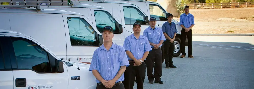 KIC Refrigeration crew ready for Mini Split Repair jobs across Los Angeles